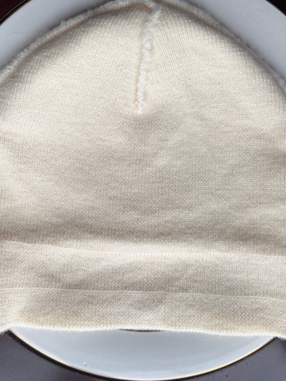 TRICOMER France Cream 100% wool Hat - Picture 2 of 4